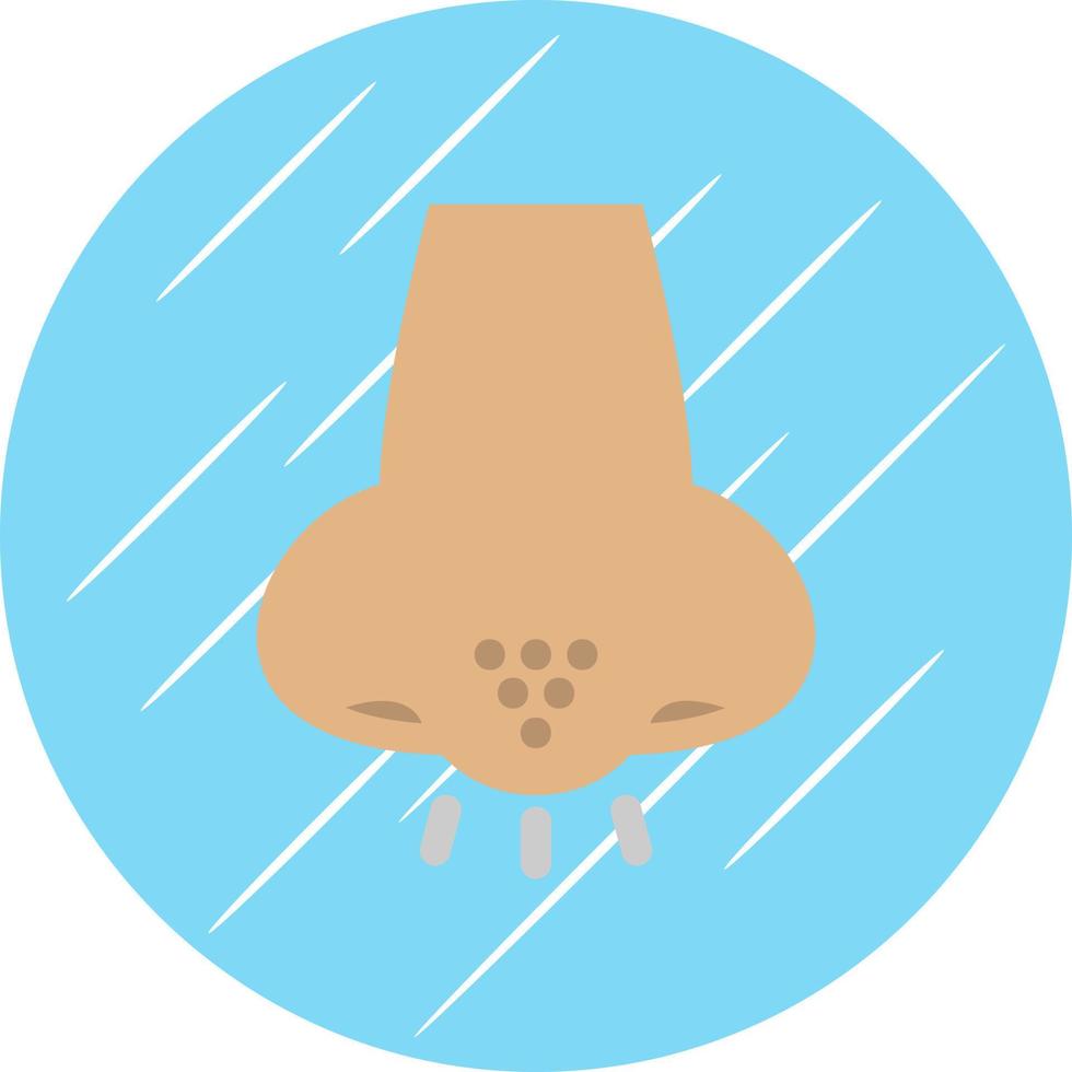 Rhinologie-Vektor-Icon-Design vektor