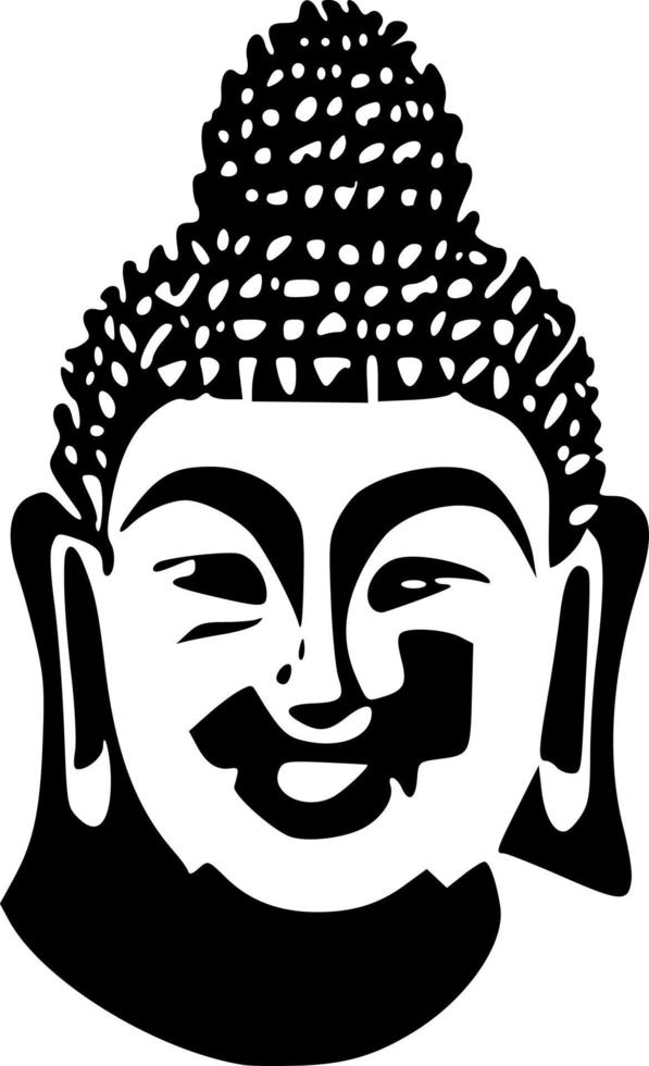 Vektor Illustration von Buddha gestalten