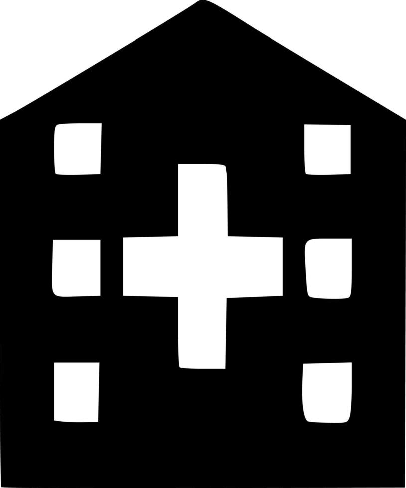 Krankenhaus Symbol Vektor Illustration