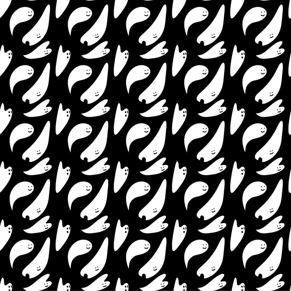 svart och vit av sömlös mönster bakgrund vektor