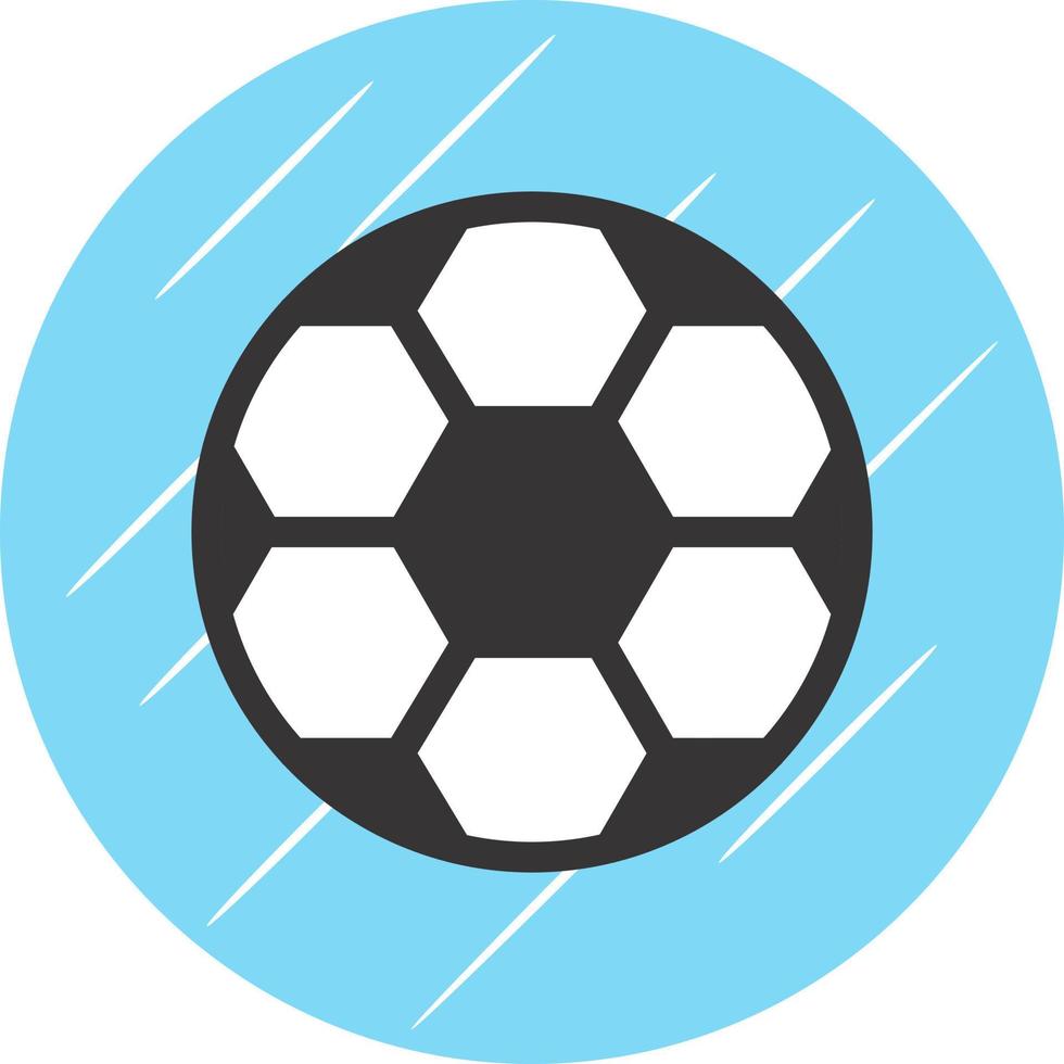 Fußball-Vektor-Icon-Design vektor