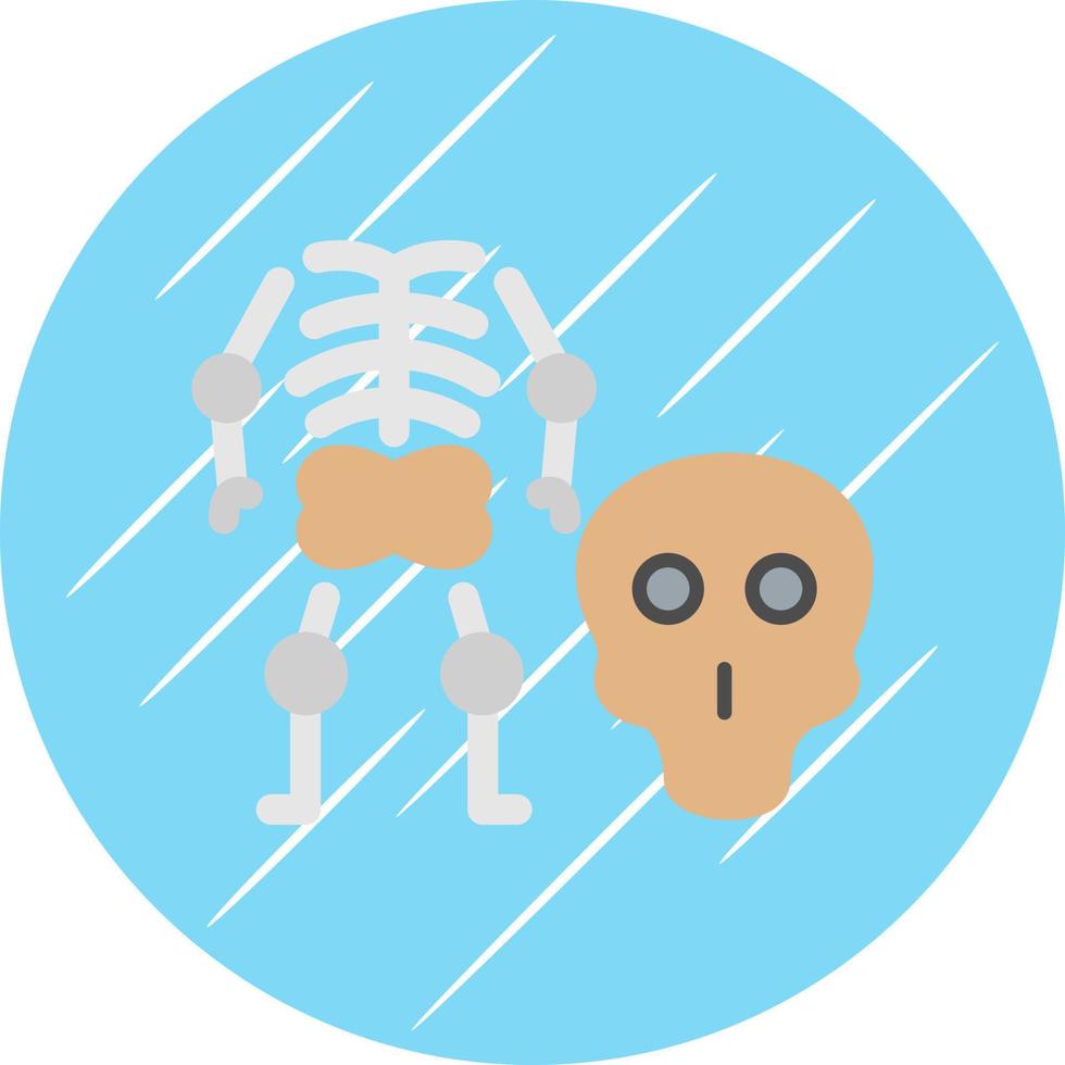 Osteologie-Vektor-Icon-Design vektor