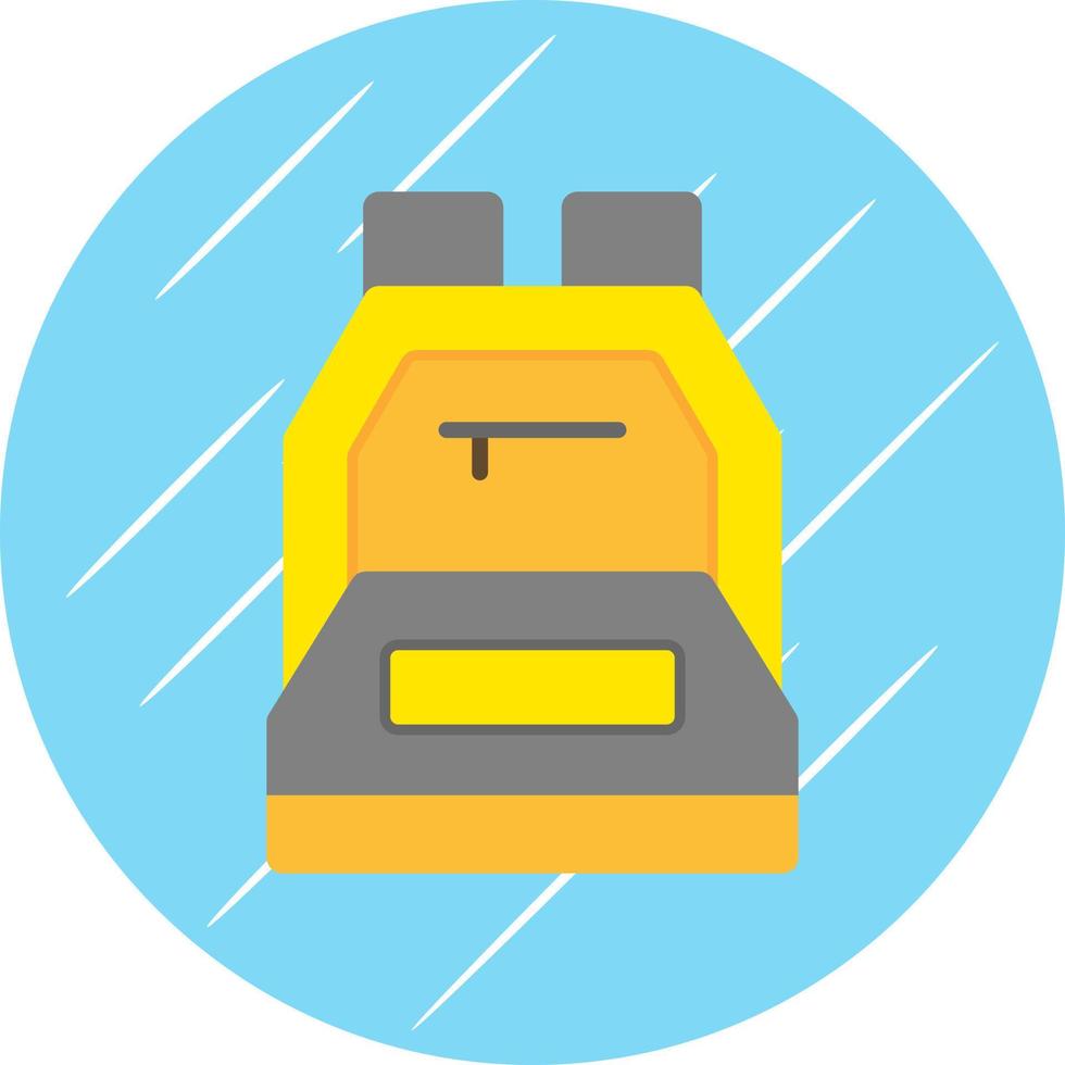 Rucksack-Vektor-Icon-Design vektor