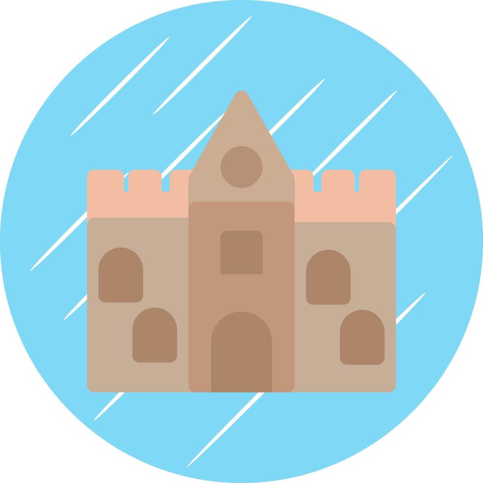 Schloss-Vektor-Icon-Design vektor