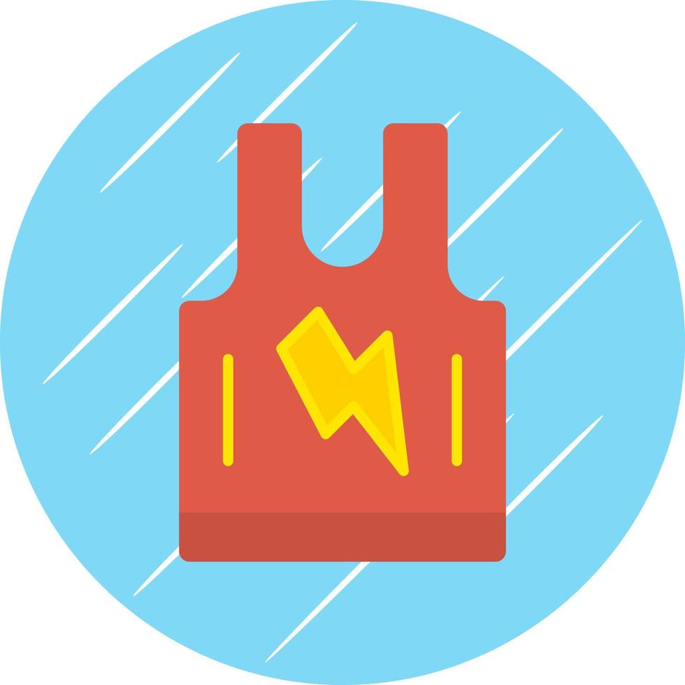 Tank-Top-Vektor-Icon-Design vektor