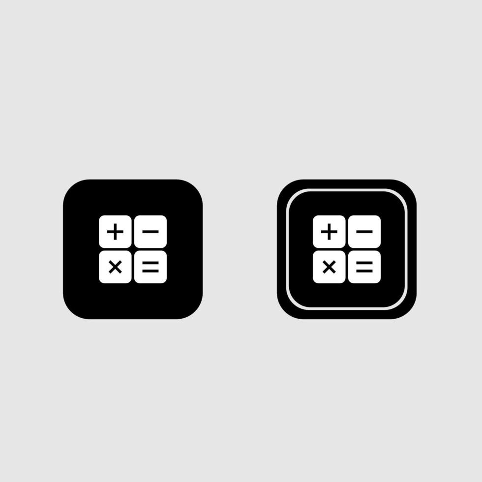 kalkylator i vektor för ikon eller illustration