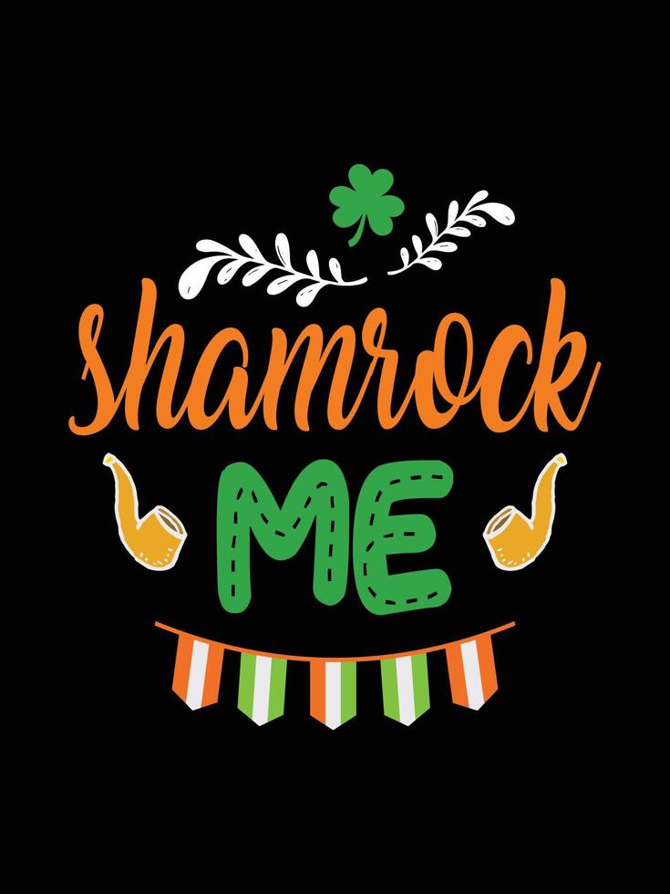 st. Patricks dag typografi färgrik irländsk Citat vektor text t-shirt design