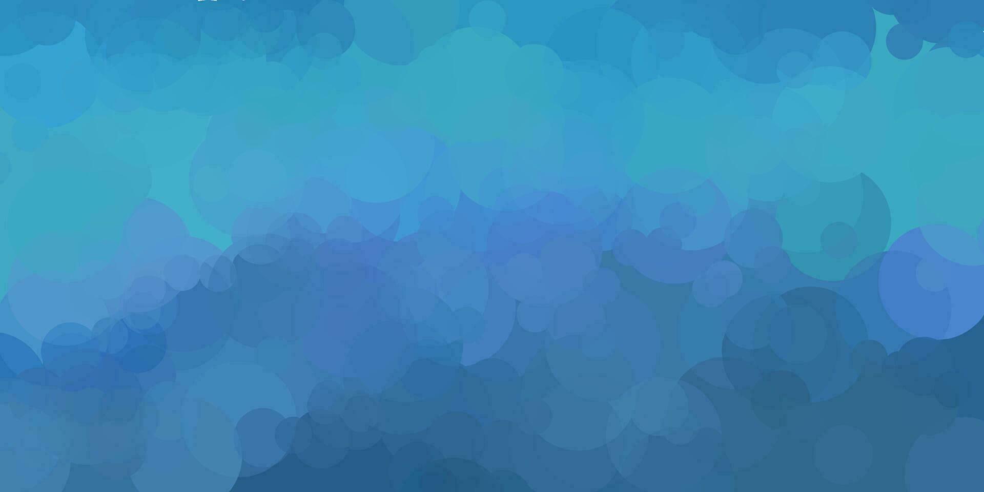 Kreis kreativ geometrisch Blau Hintergrund Vektor