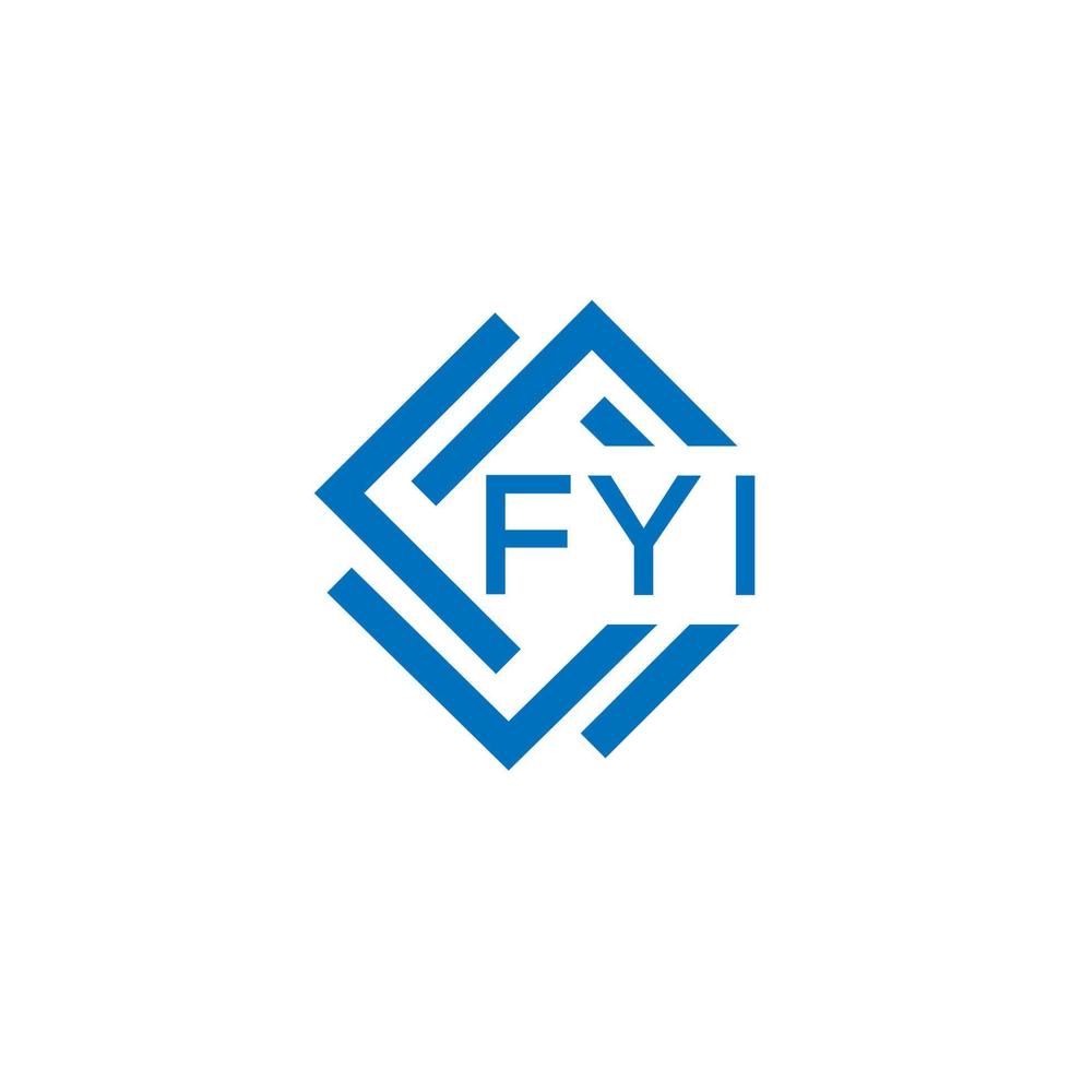 Fyi Brief design.fyi Brief Logo Design auf Weiß Hintergrund. Fyi kreativ Kreis Brief Logo Konzept. Fyi Brief design.fyi Brief Logo Design auf Weiß Hintergrund. Fyi vektor