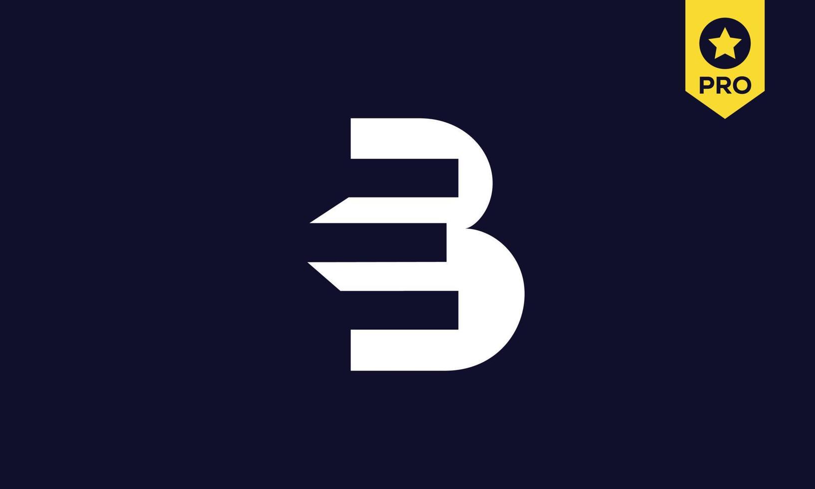 alfabetet bokstäver initialer monogram logotyp eb, be, e och b vektor