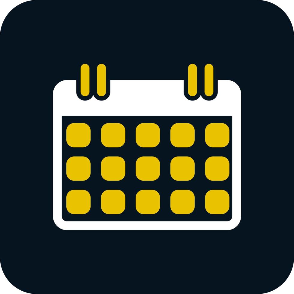 Kalender-Vektor-Icon-Design vektor