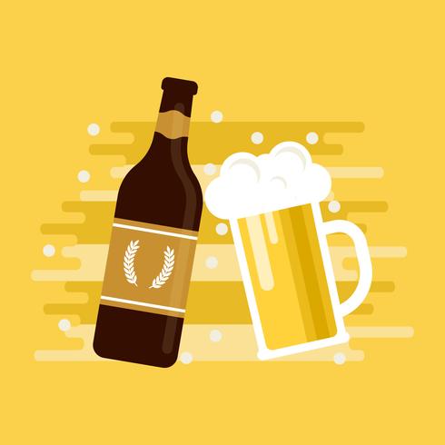 Kaiserblass Ale Bier Beer Vector Illustration
