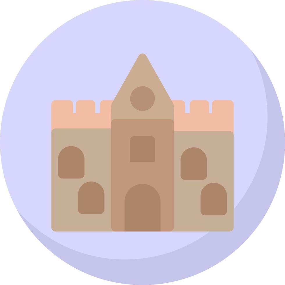 Schloss-Vektor-Icon-Design vektor