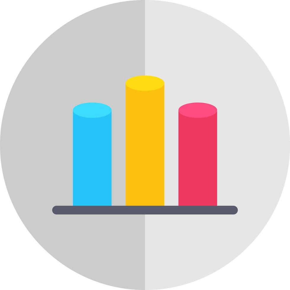cylindrisk barer vektor ikon design