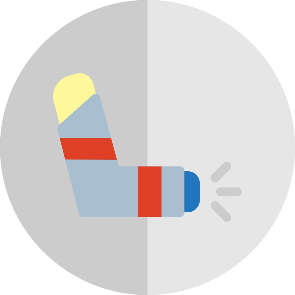 Inhalator-Vektor-Icon-Design vektor