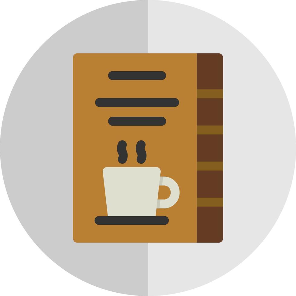 Kaffee-Karten-Vektor-Icon-Design vektor