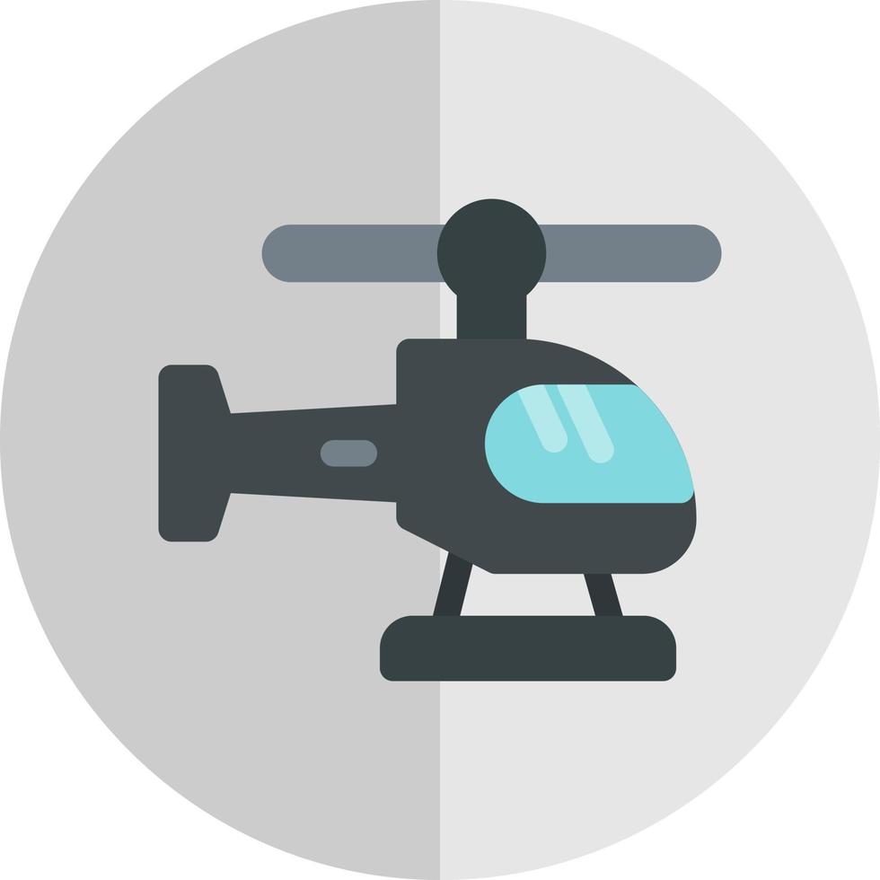 Hubschrauber-Vektor-Icon-Design vektor