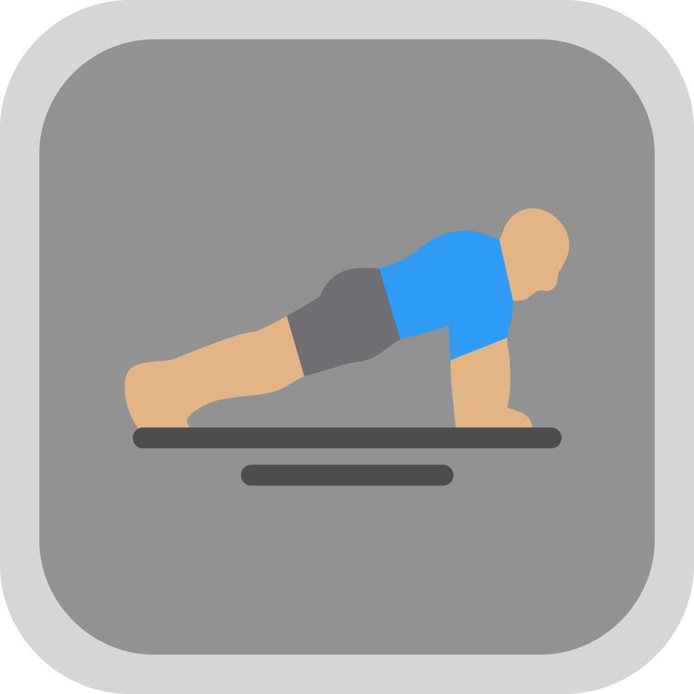 Push-ups-Vektor-Icon-Design vektor