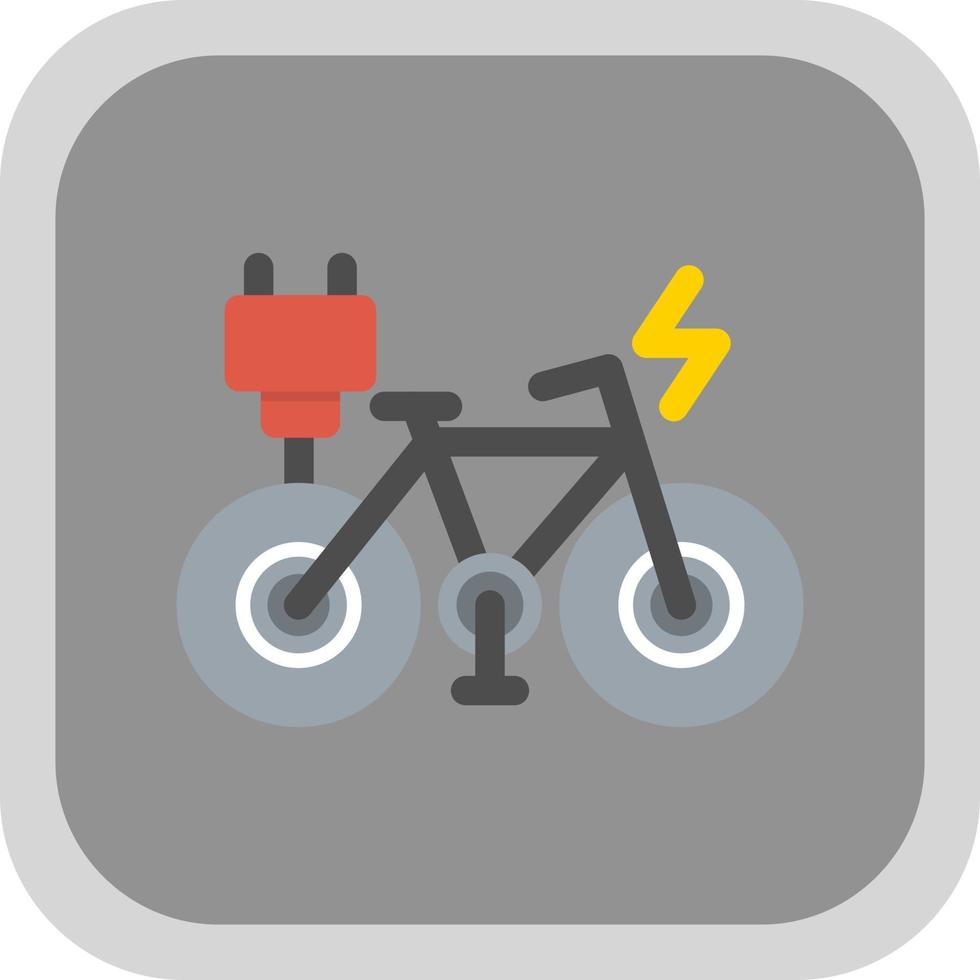 elektrisch Fahrrad Vektor Symbol Design