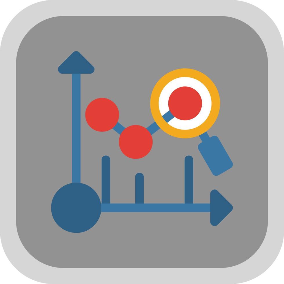 prediktiv analys vektor ikon design