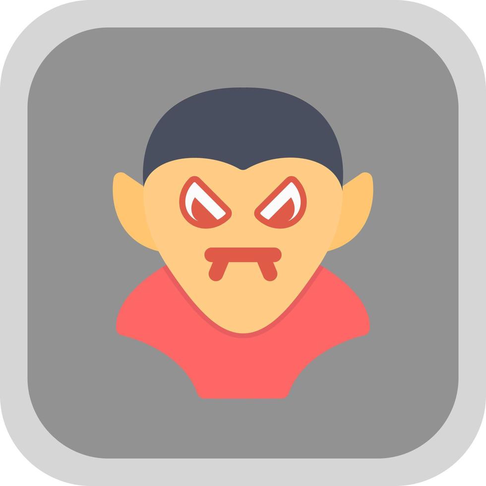 Dracula-Vektor-Icon-Design vektor