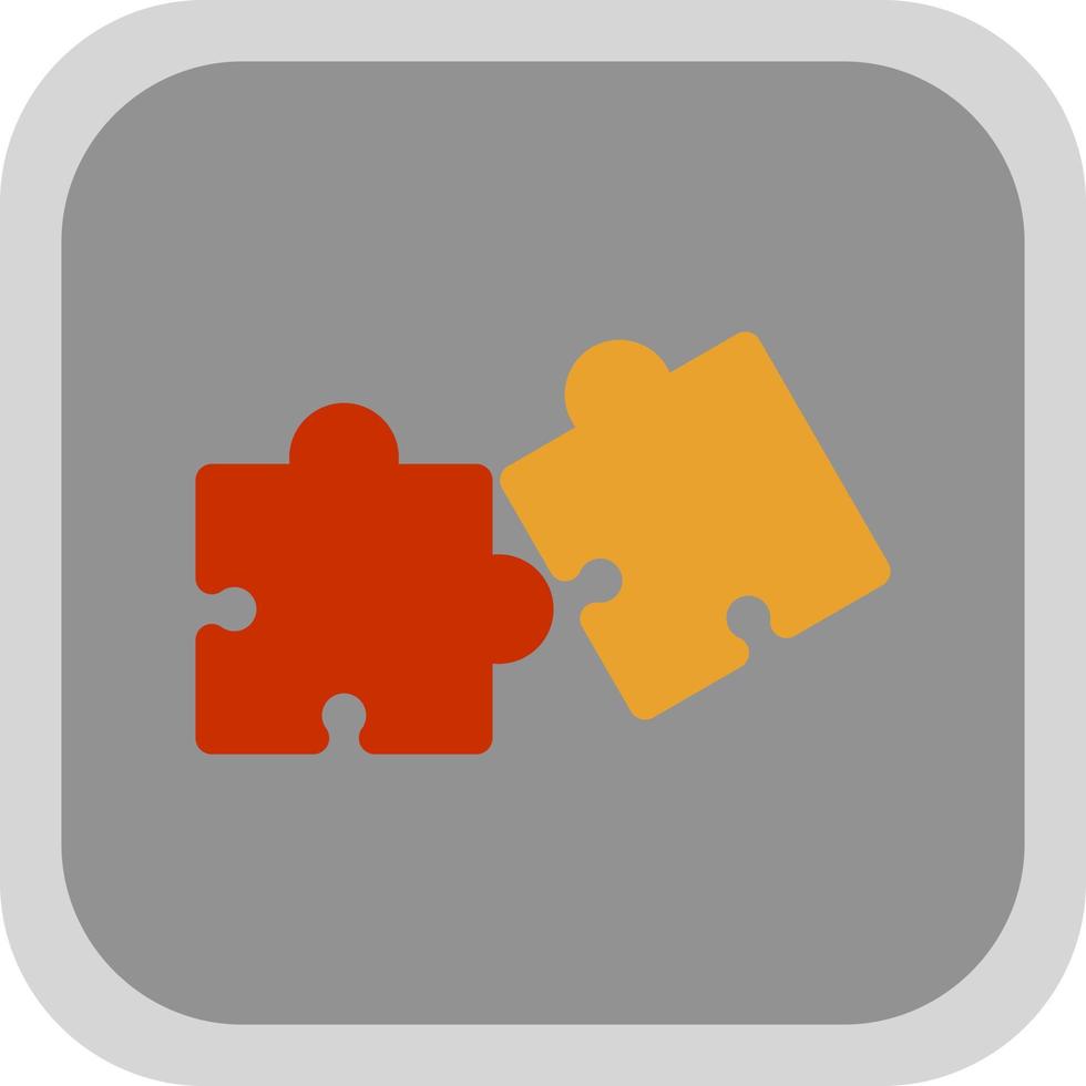 Puzzle-Vektor-Icon-Design vektor