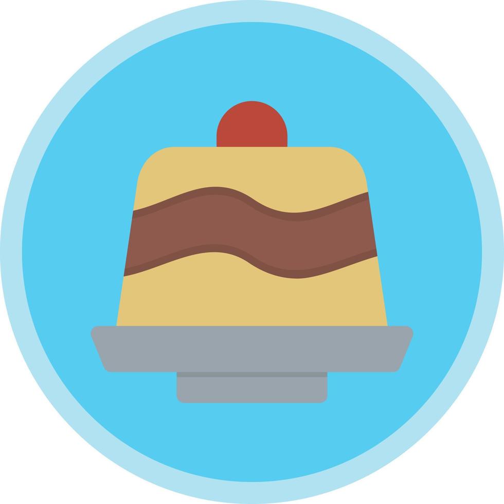 Kuchen-Vektor-Icon-Design vektor