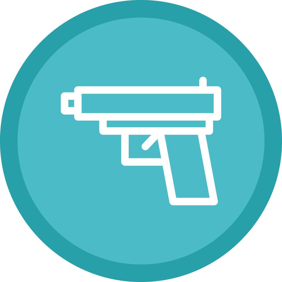 spel pistol vektor ikon design