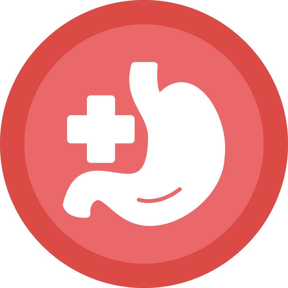 Gastroenterologie-Vektor-Icon-Design vektor