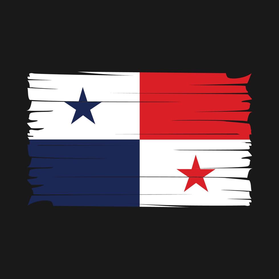 Vektor der Panama-Flagge