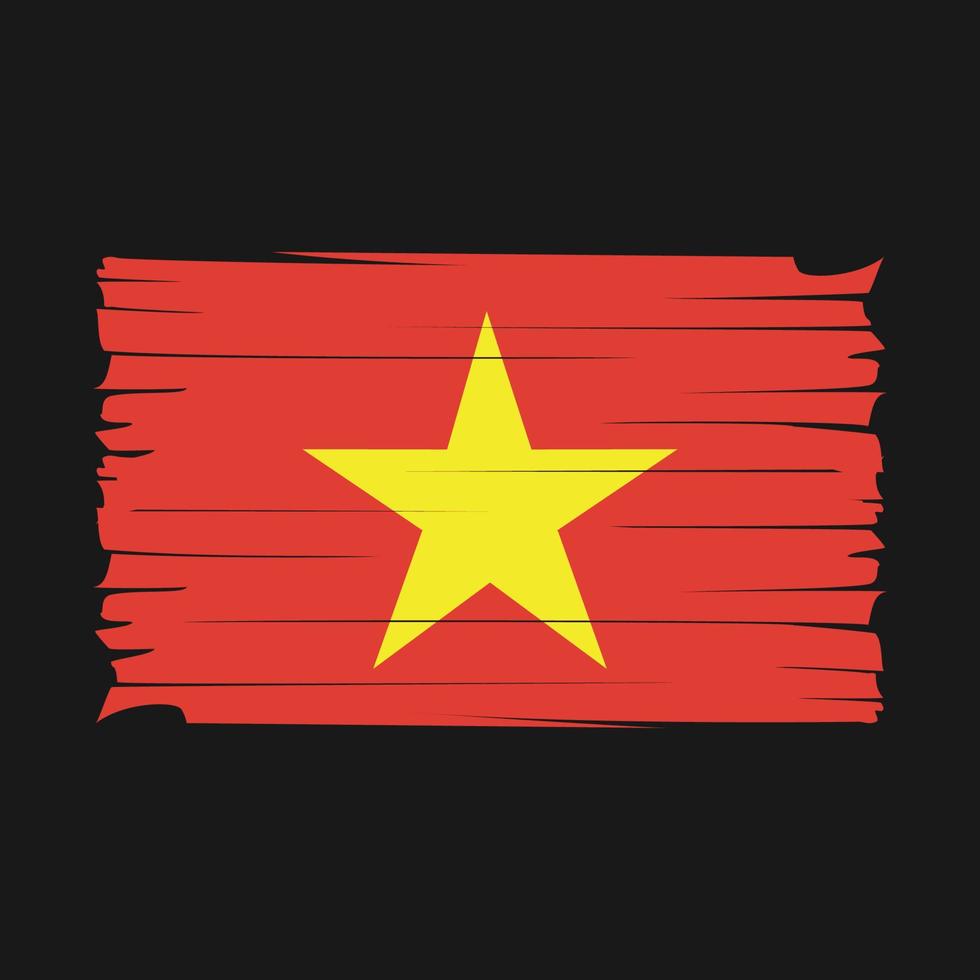 vietnam flagge vektor