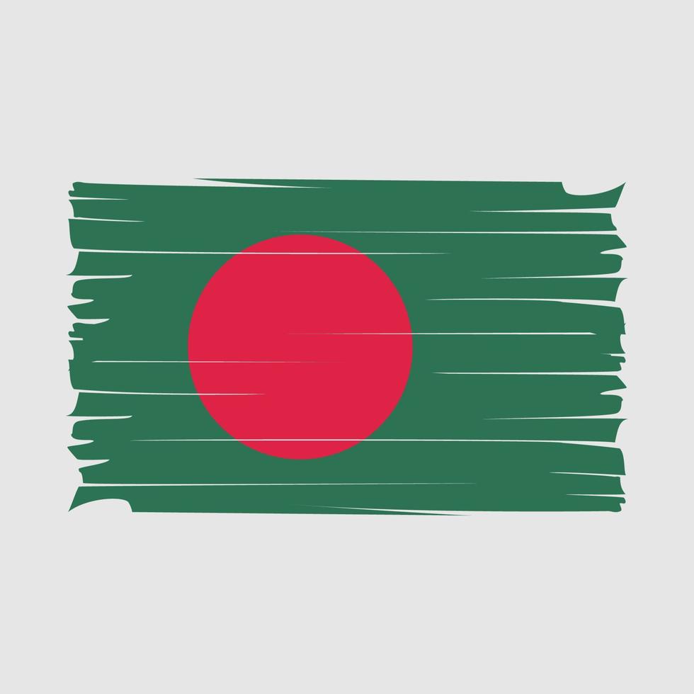 bangladesh flagga vektor