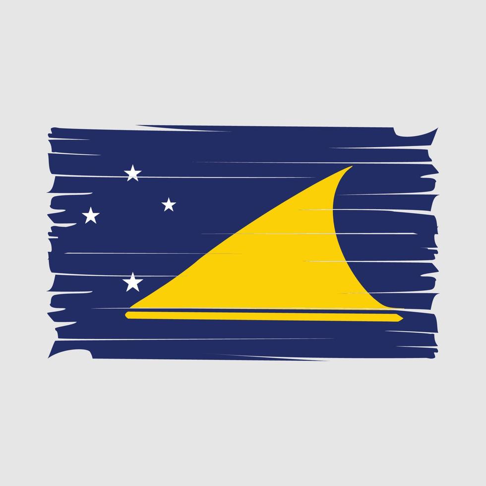 tokelau flagga vektor