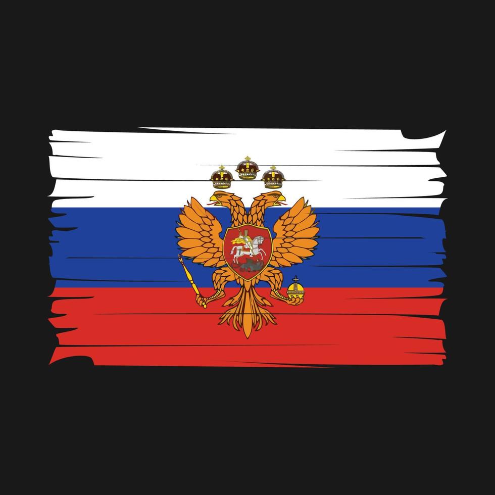 russland flagge vektor