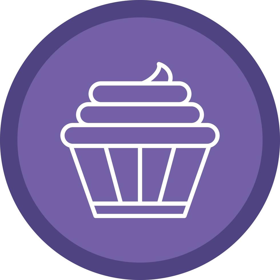 Cupcakes-Vektor-Icon-Design vektor