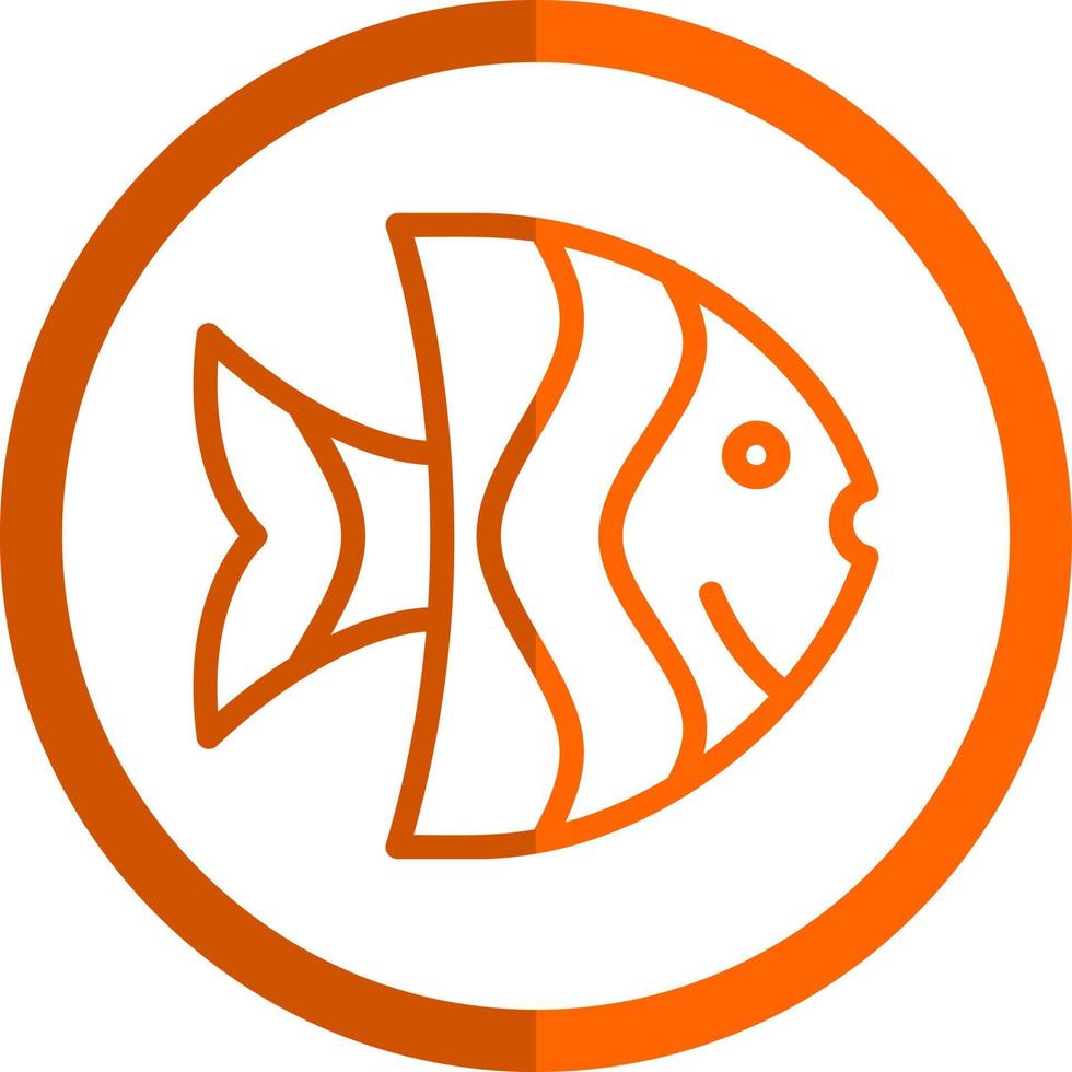 angelfish vektor ikon design