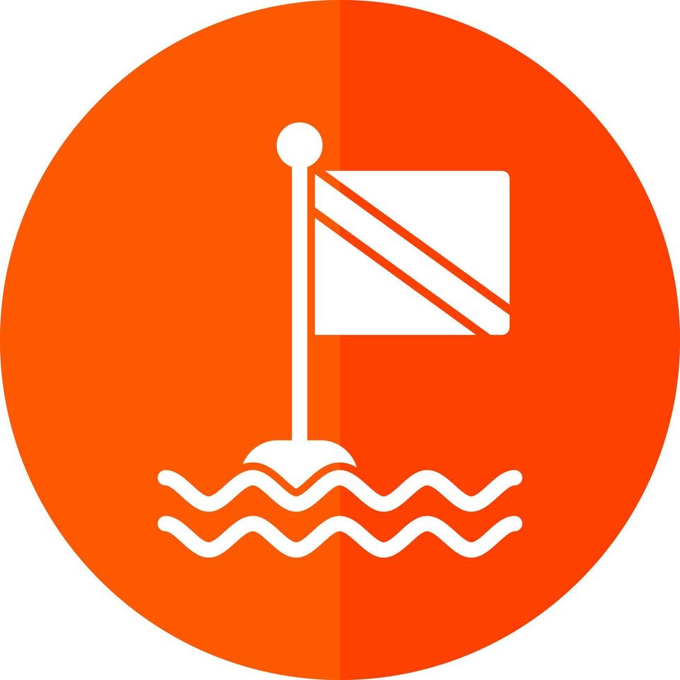 Flag-Vektor-Icon-Design vektor