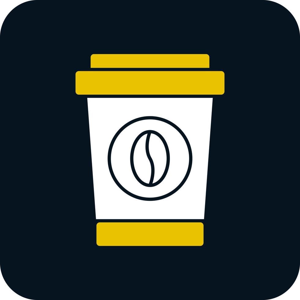 Kaffee-Vektor-Icon-Design vektor