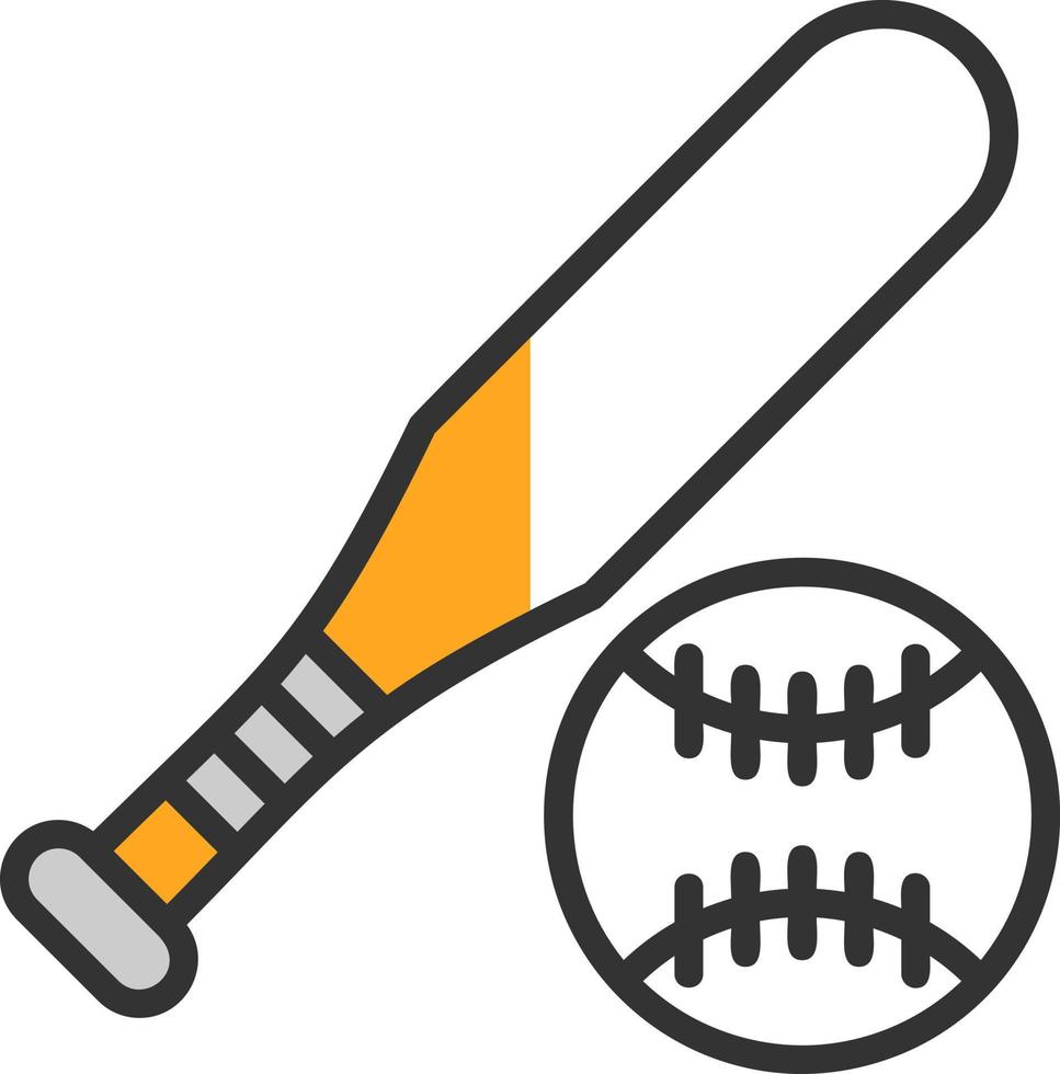 Baseball-Vektor-Icon-Design vektor