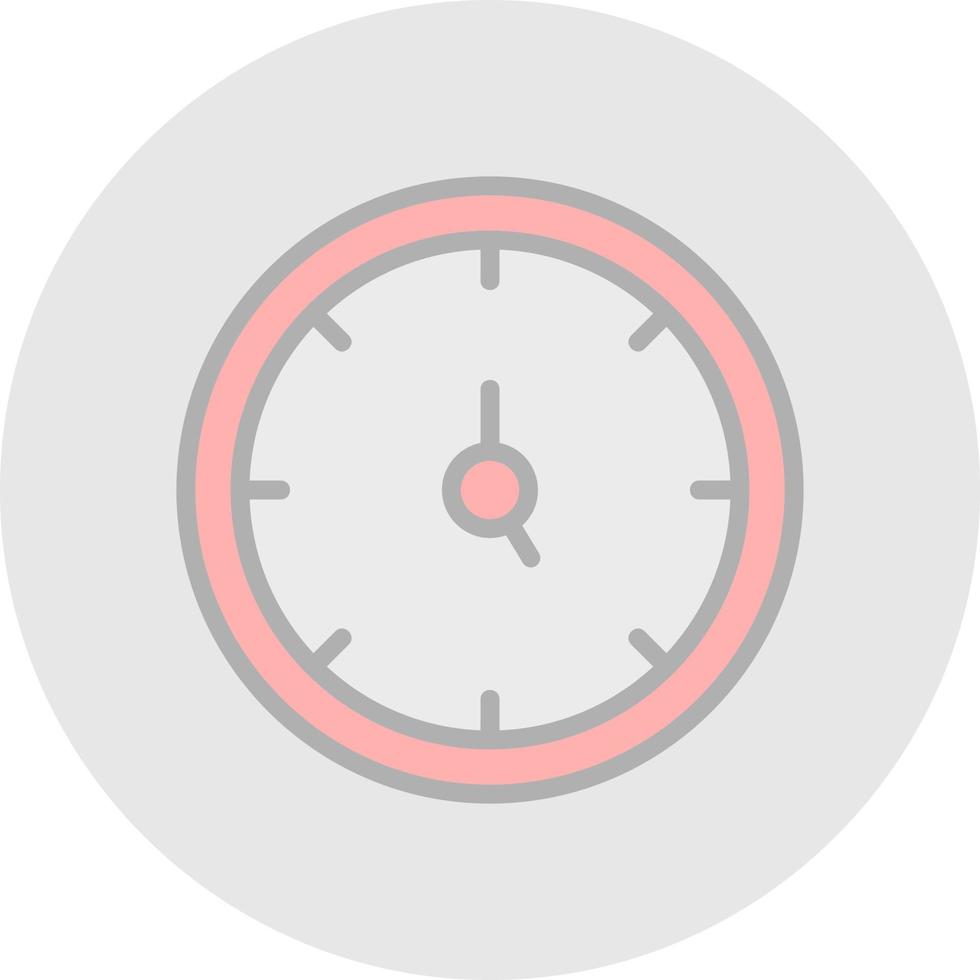 Uhrzeit-Vektor-Icon-Design vektor