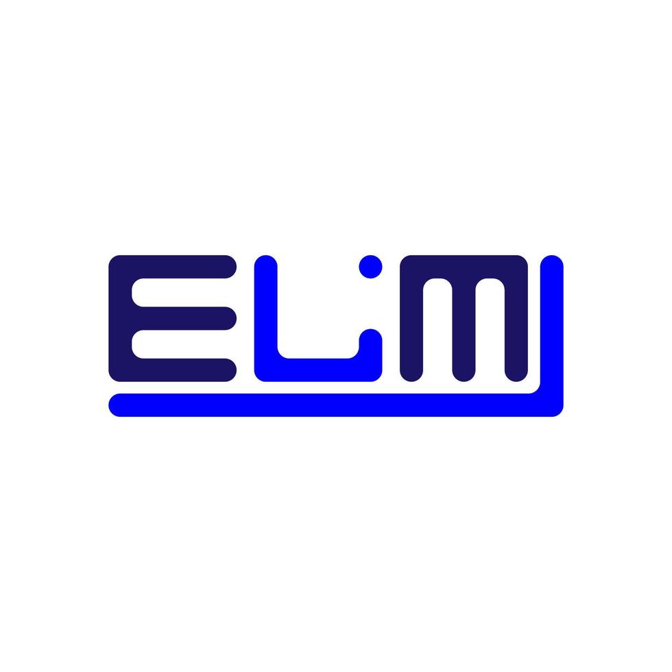 Ulme Brief Logo kreativ Design mit Vektor Grafik, Ulme einfach und modern Logo.