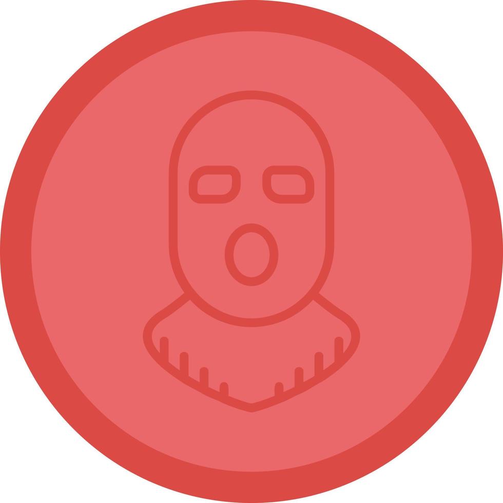 Balaclava-Vektor-Icon-Design vektor