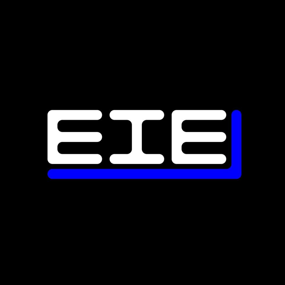 eie Brief Logo kreativ Design mit Vektor Grafik, eie einfach und modern Logo.