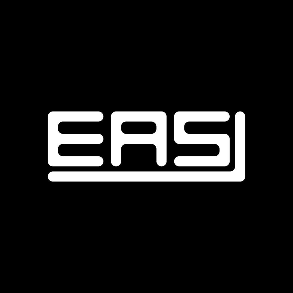 eas Brief Logo kreativ Design mit Vektor Grafik, eas einfach und modern Logo.