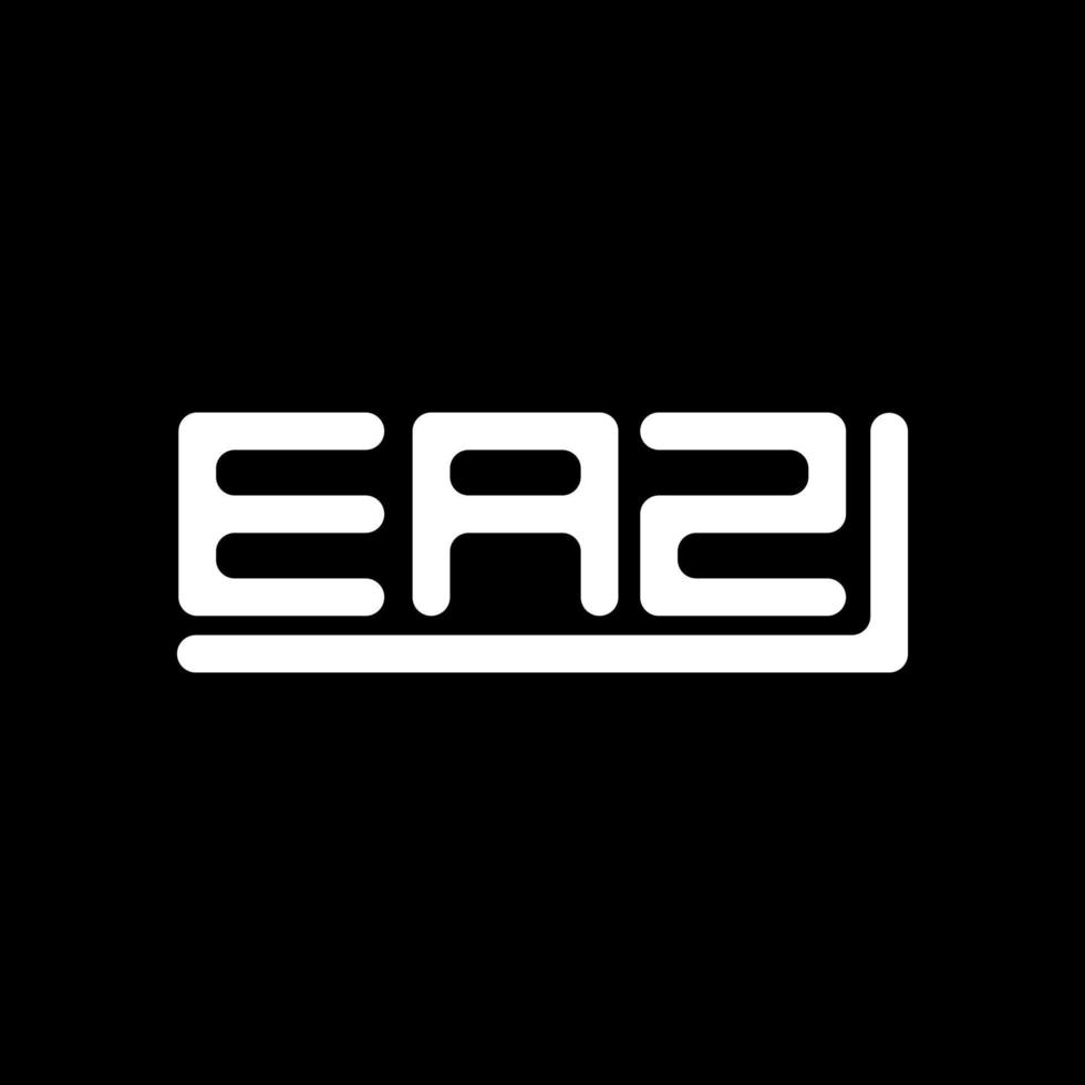 eaz Brief Logo kreativ Design mit Vektor Grafik, eaz einfach und modern Logo.