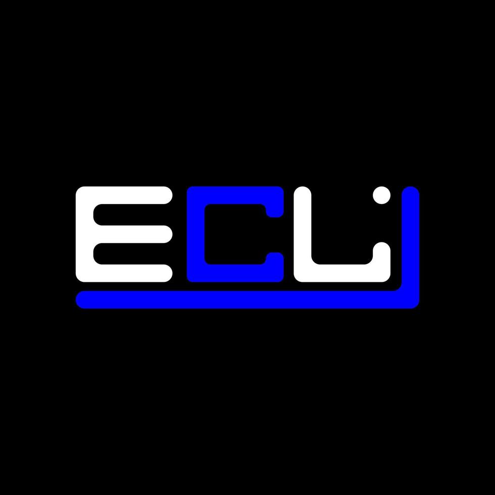 Ekl Brief Logo kreativ Design mit Vektor Grafik, Ekl einfach und modern Logo.