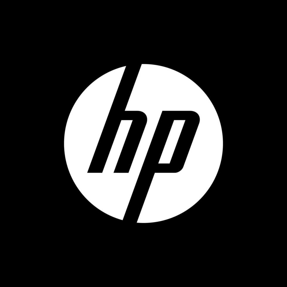 hp logotyp vektor, hp ikon fri vektor