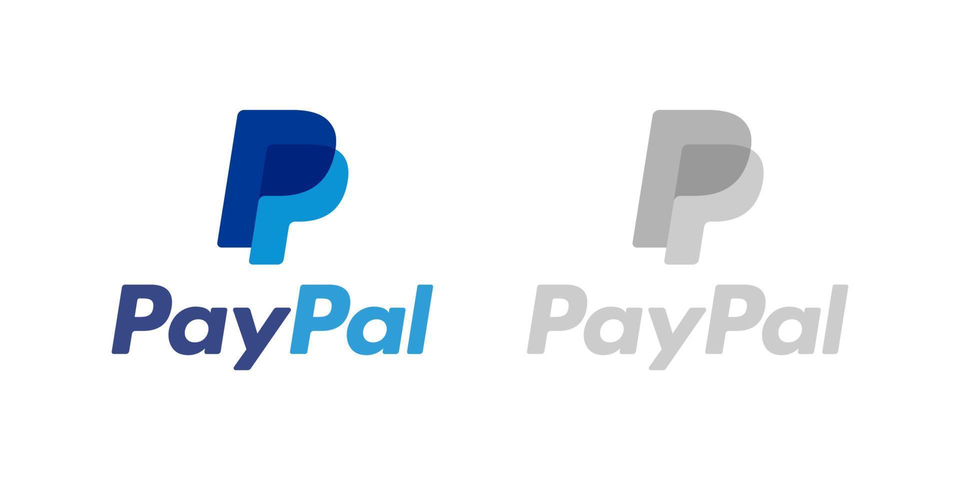 PayPal logotyp vektor, PayPal logotyp fri vektor