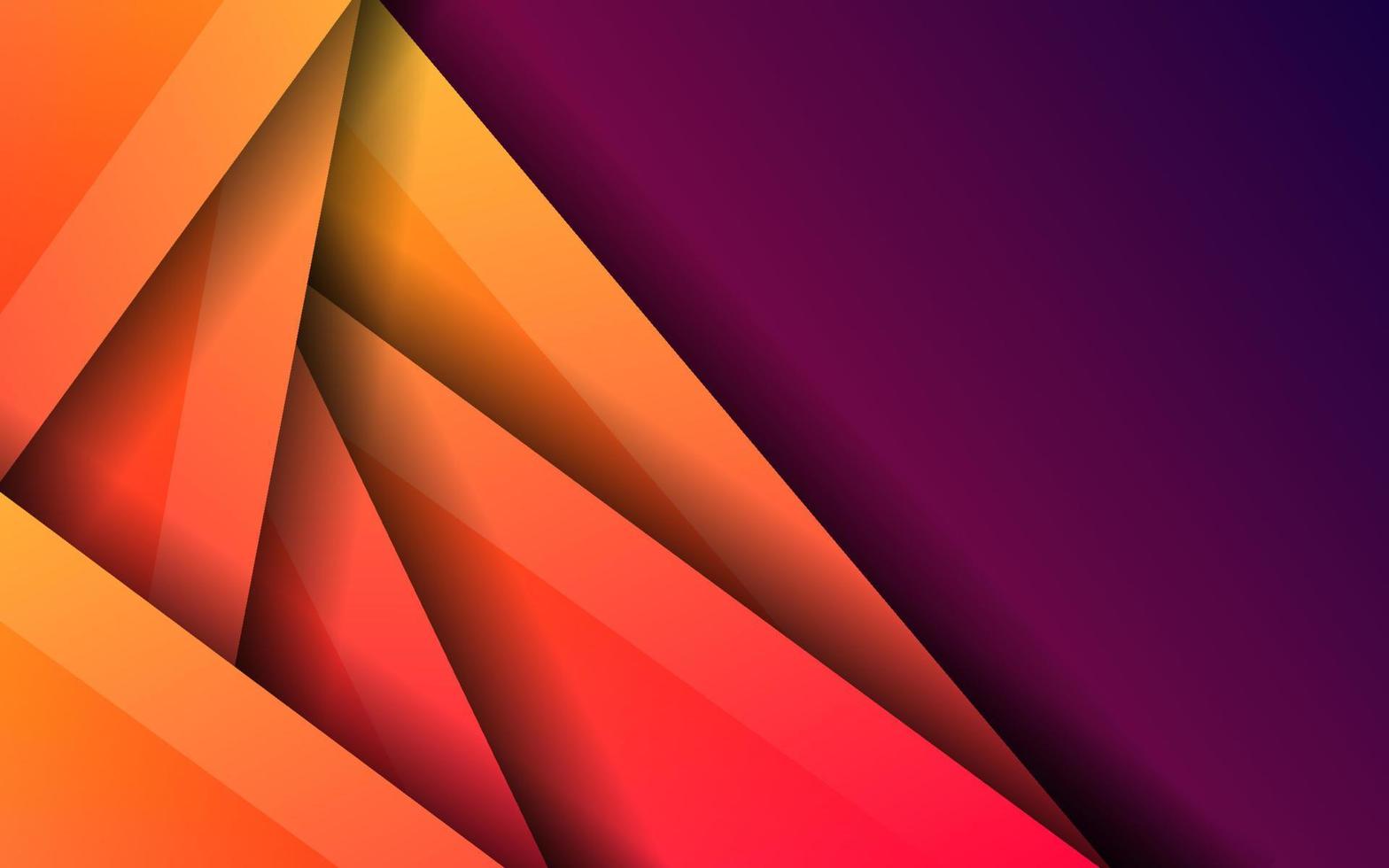 abstrakt Überlappung Schicht Gradient Farbe Hintergrund Vektor