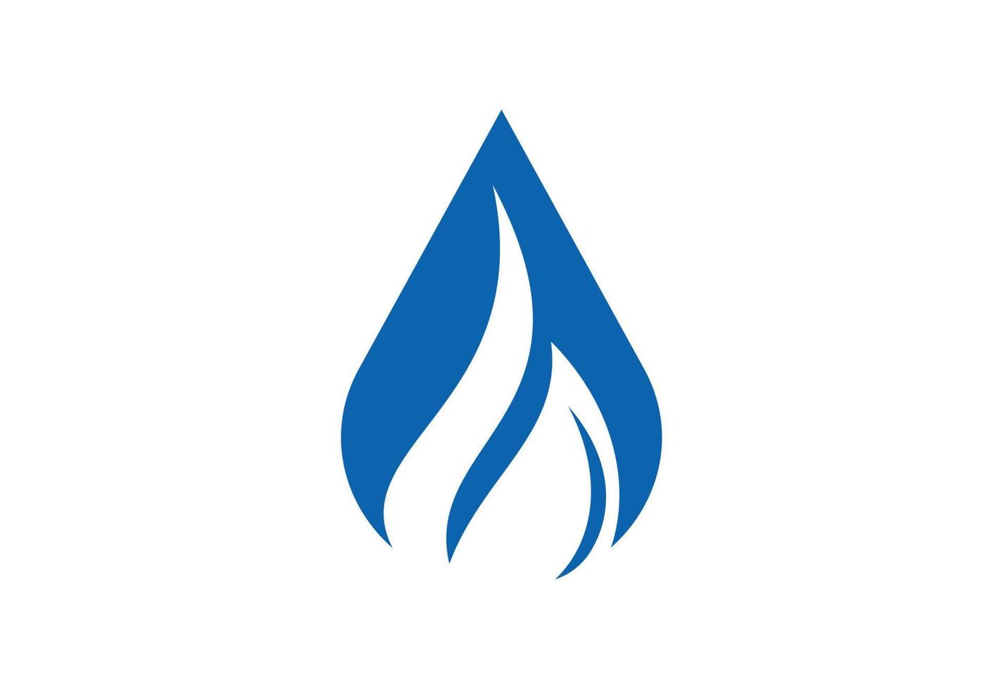 Öl und Gas Logo Design, Vektor Design Konzept